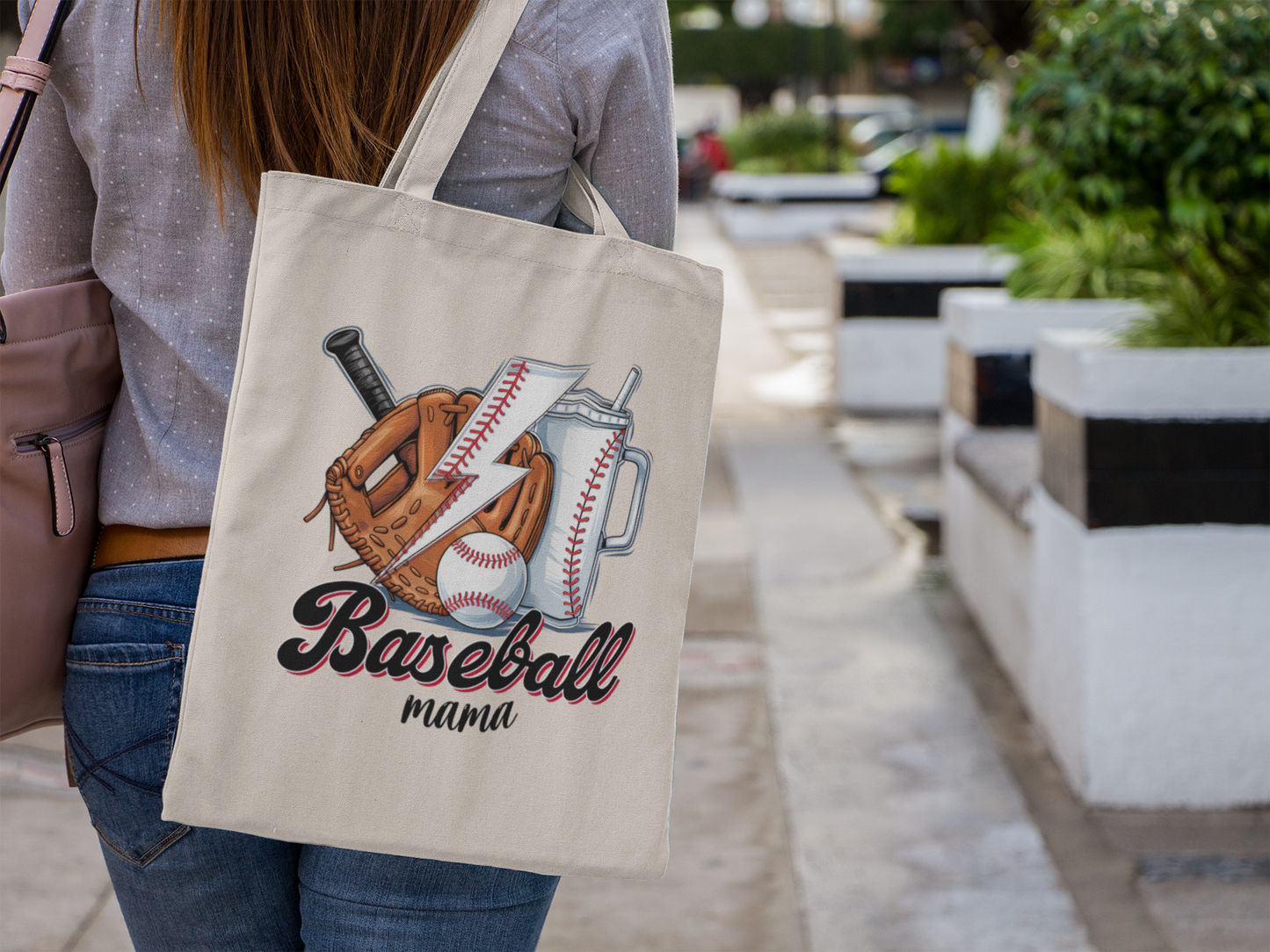 Baseball Mama Tot Bag