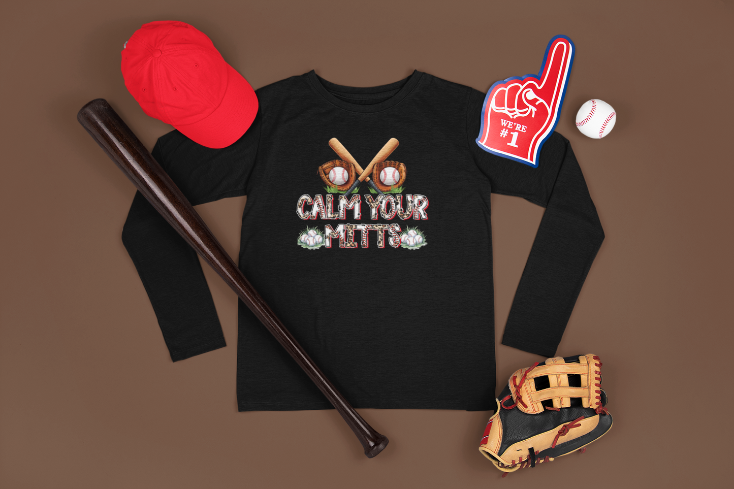 Calm Your Mitts Long Sleeve Shirt