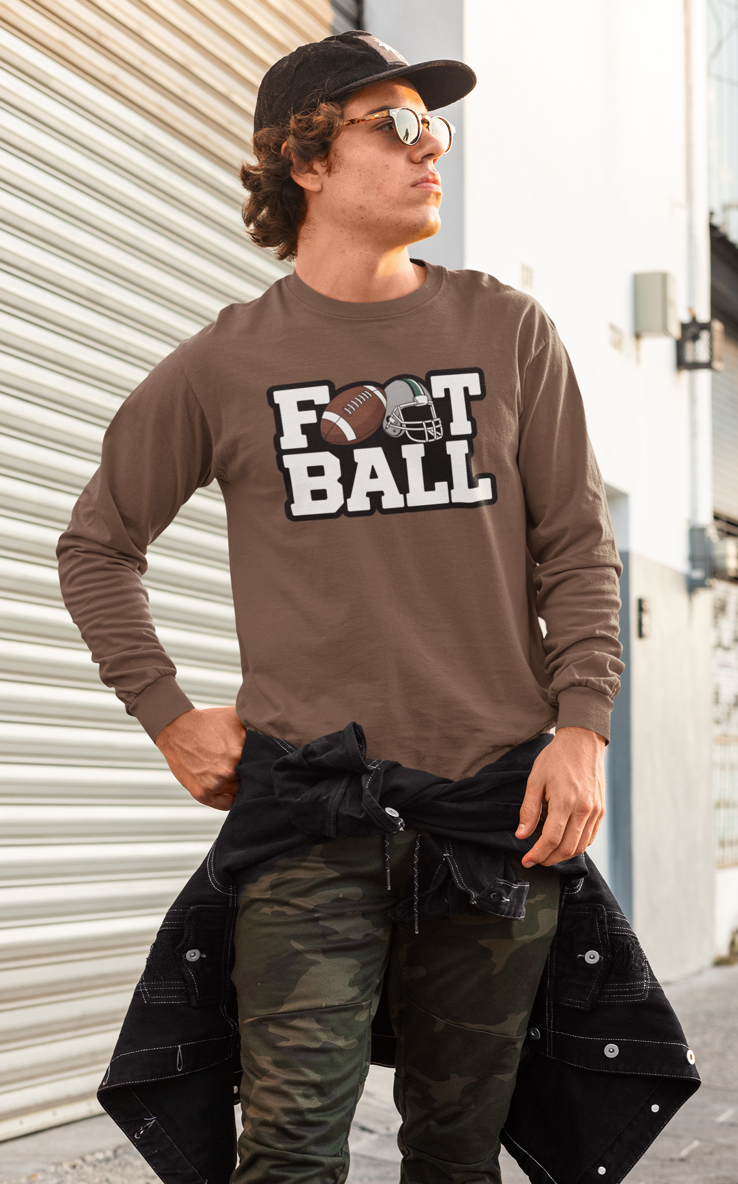 Football T-shirt/Long Sleeve
