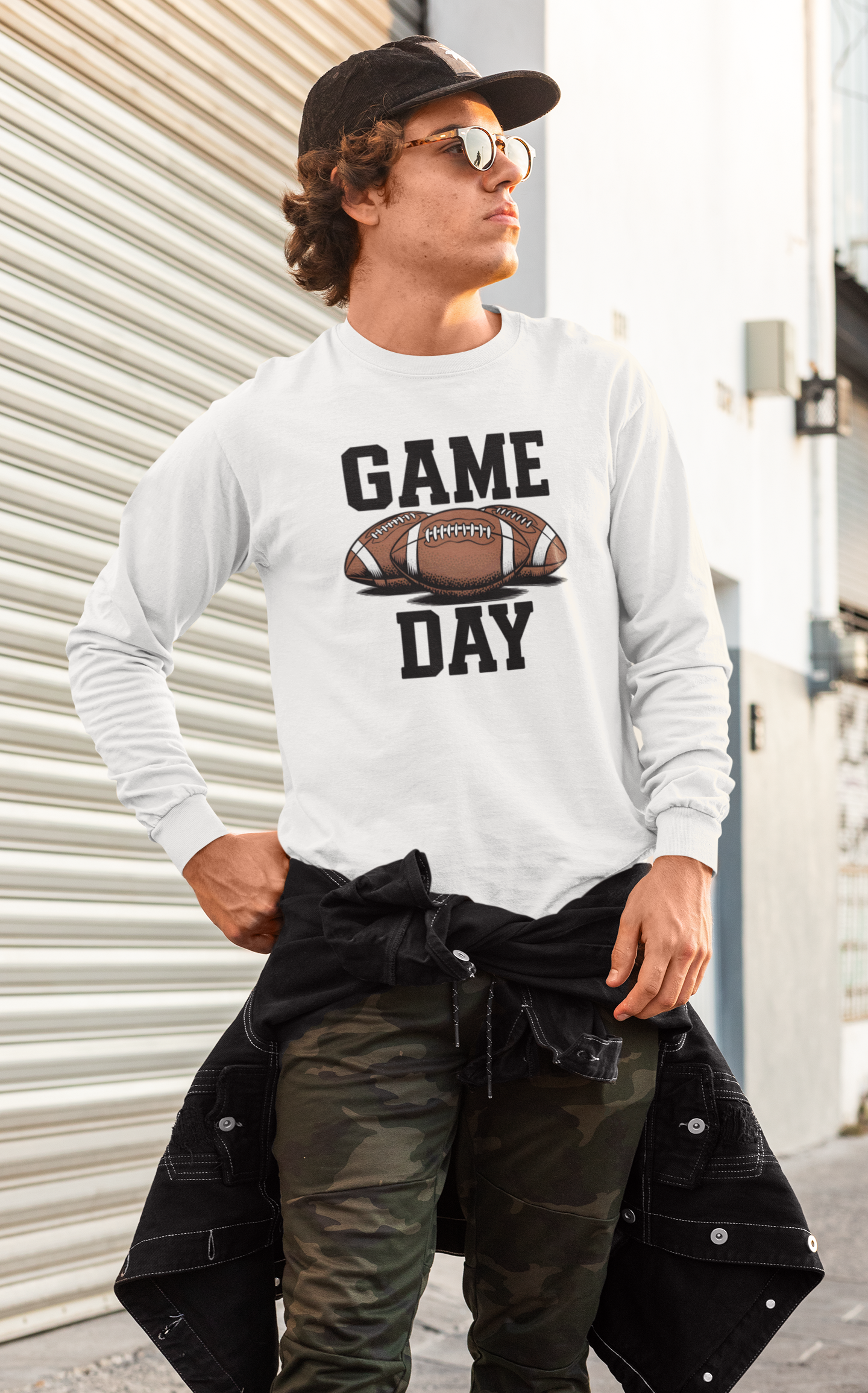 Game Day Football T-shirt/Long Sleeve