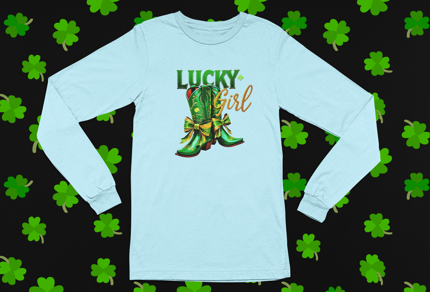 "Lucky Girl" St. Patrick's Day T-shirt/Long Sleeve