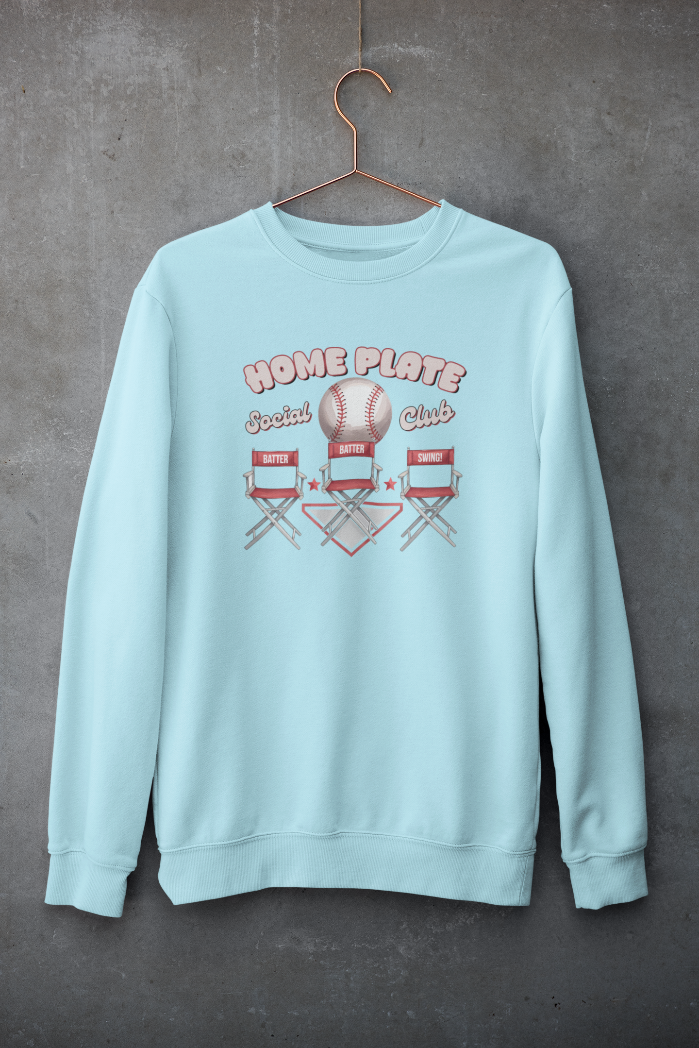 Home Plate Social Club Crew Neck