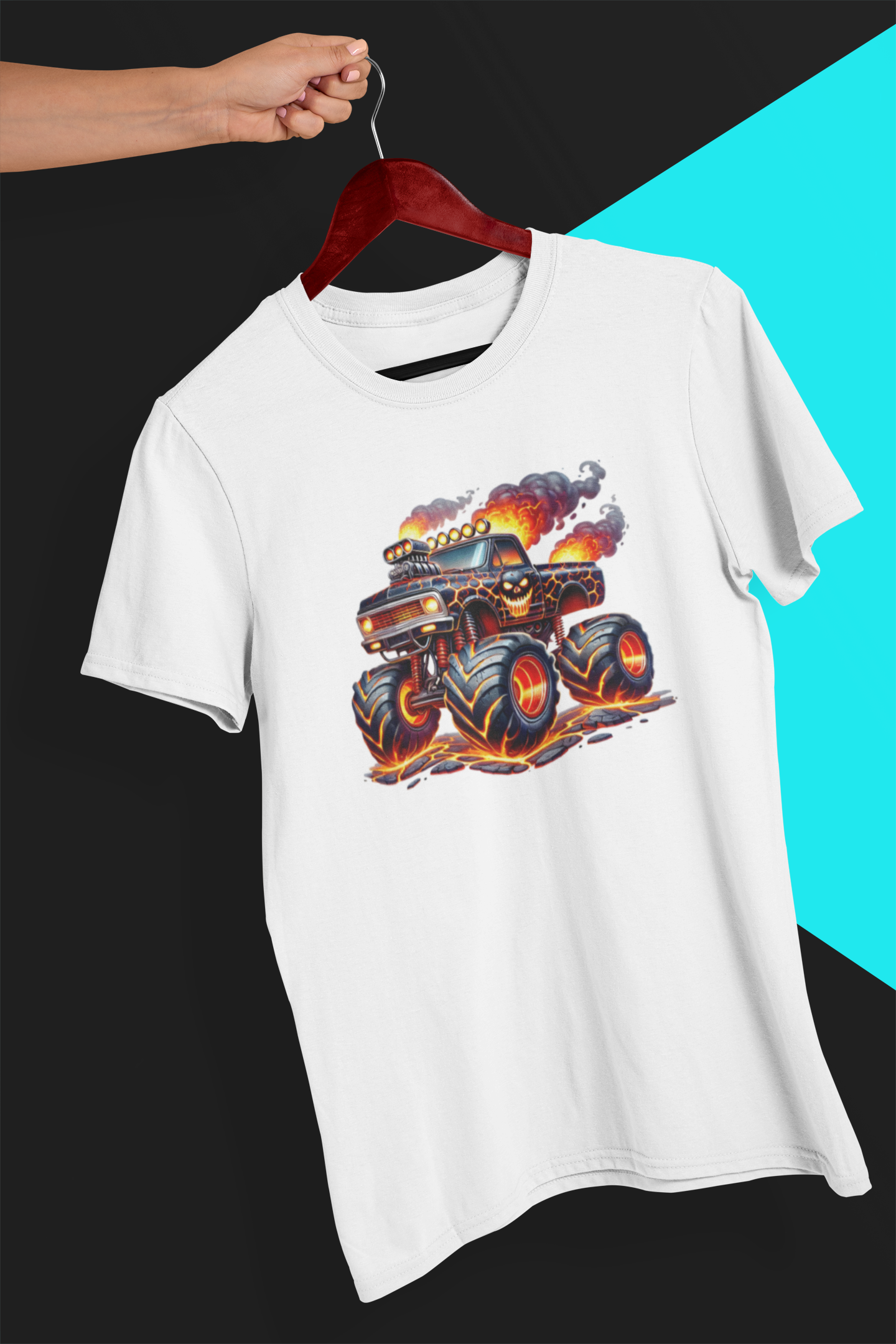 Lava Monster Truck T-shirt