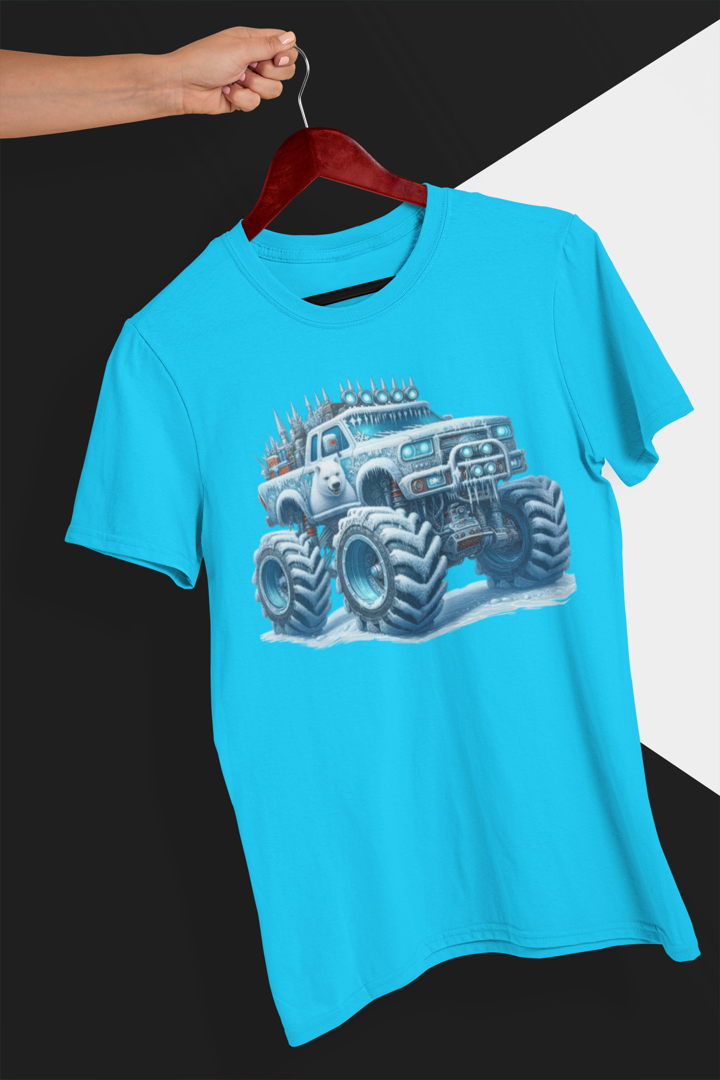 Polar Ice Monster Truck T-shirt