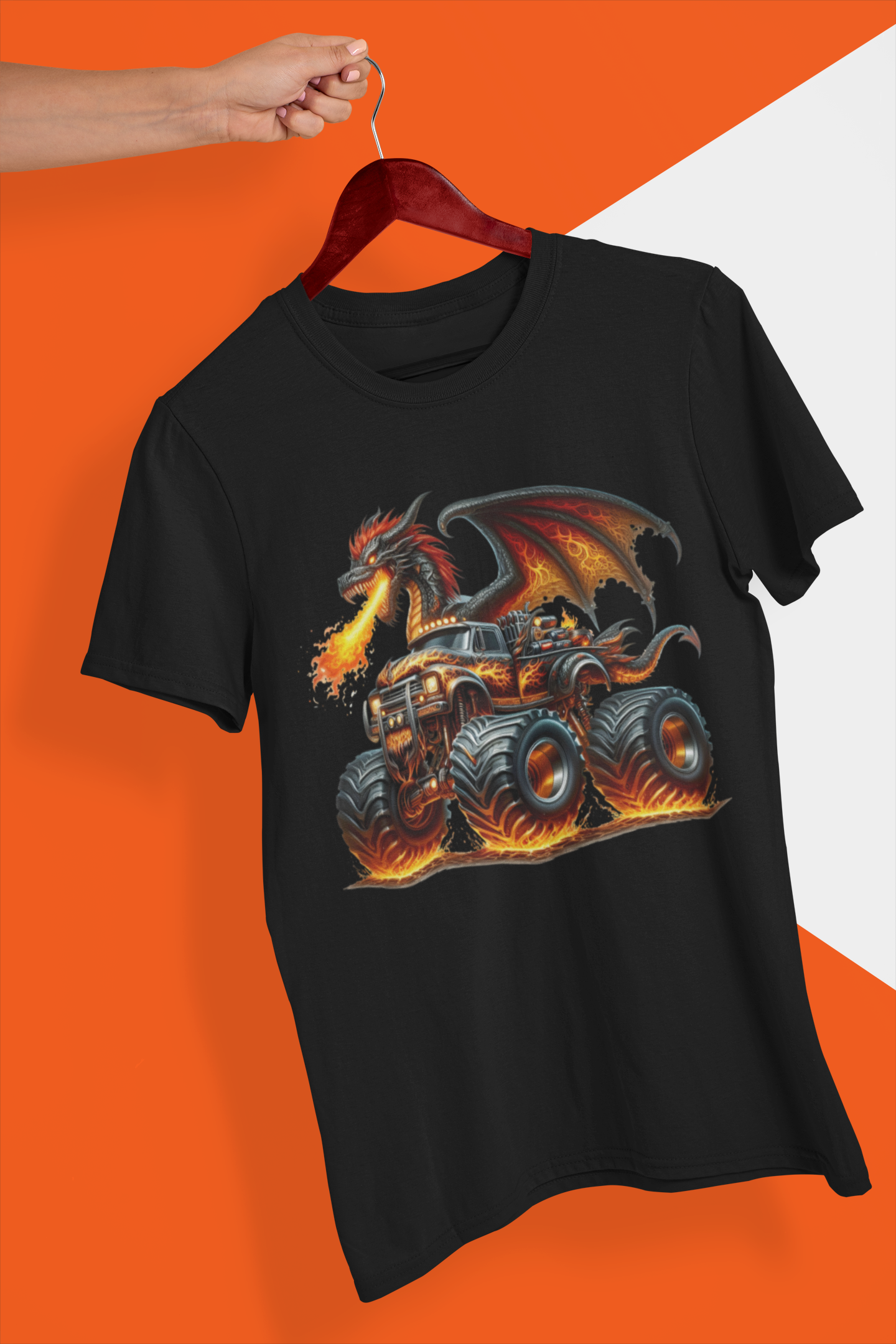 Dragon Monster Truck T-shirt
