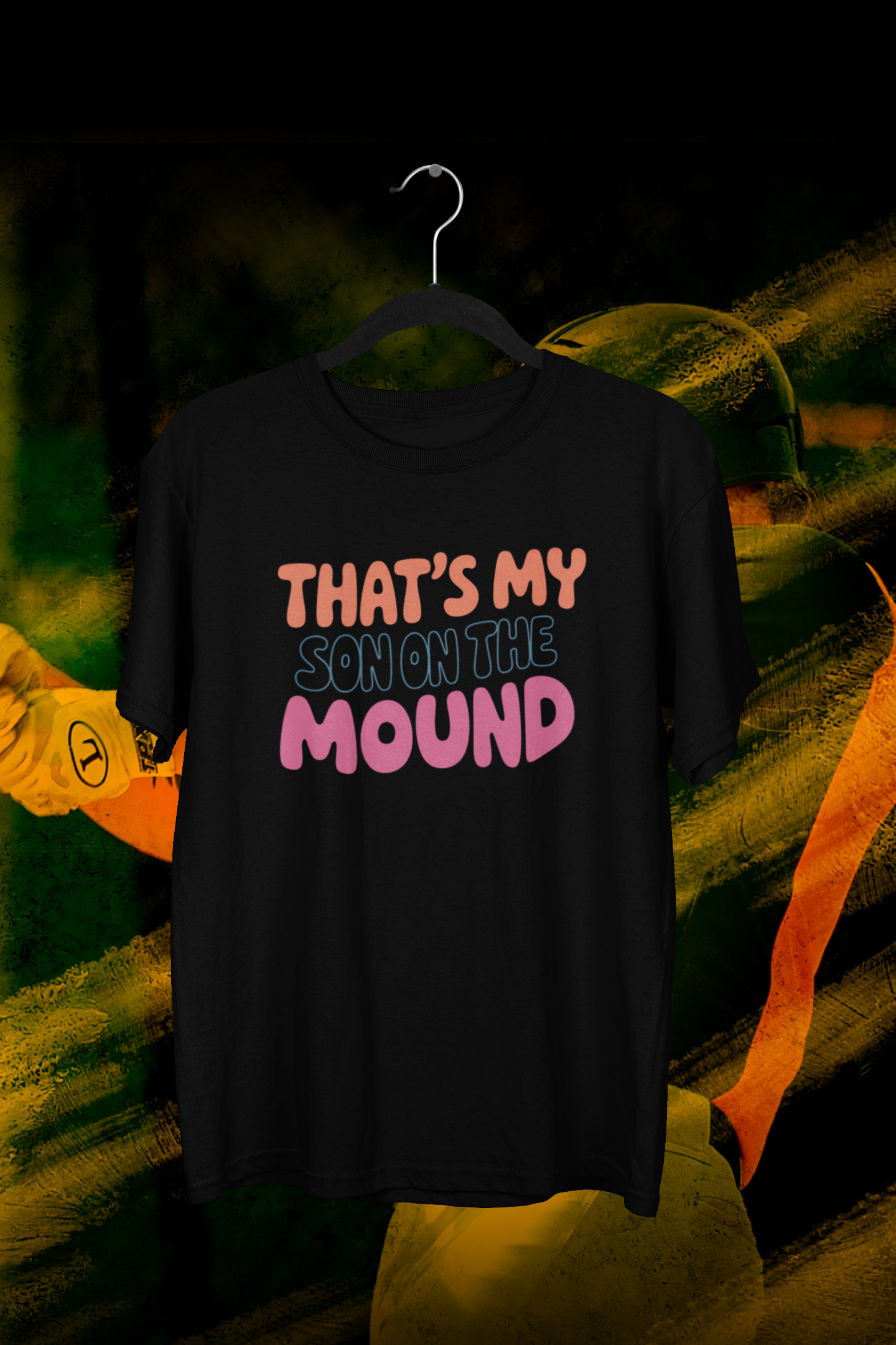 That's My Son On The Mound Baseball T-shirt