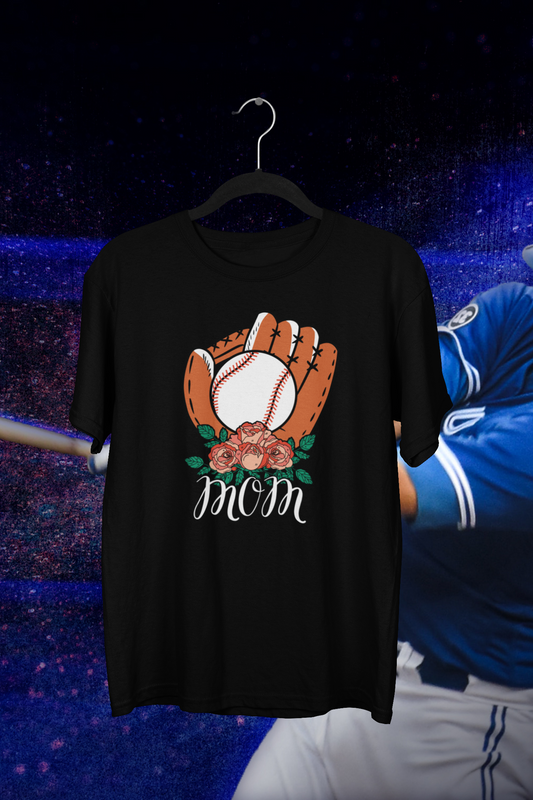 MOM Baseball T-shirt