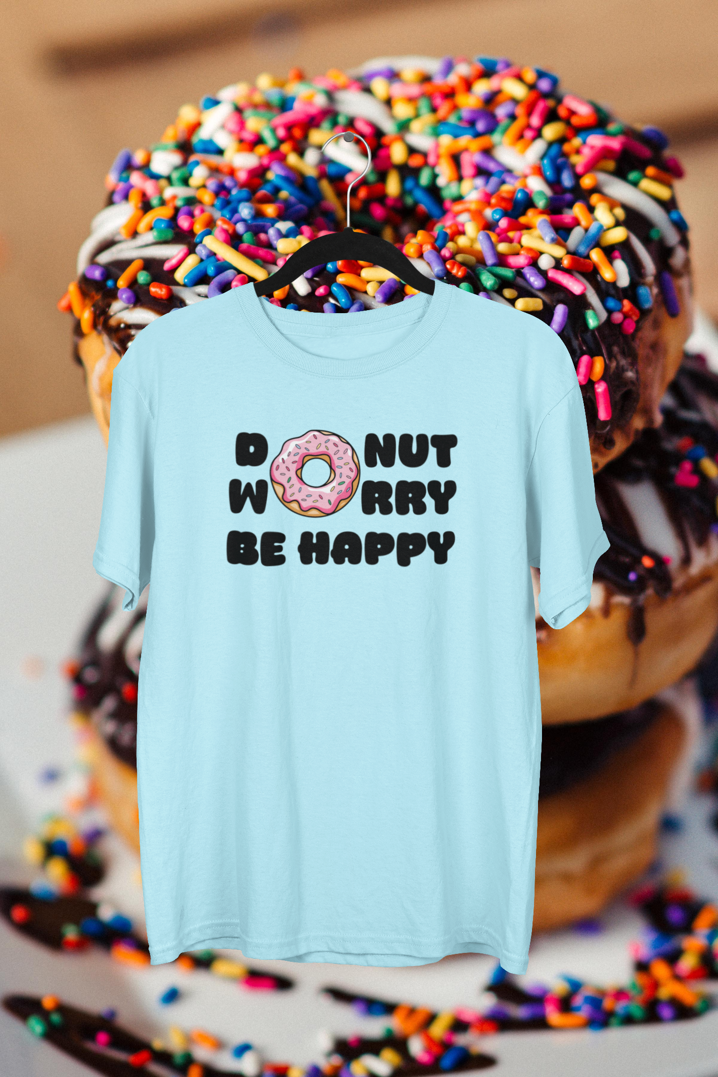 Donut Worry Be Happy T-shirt
