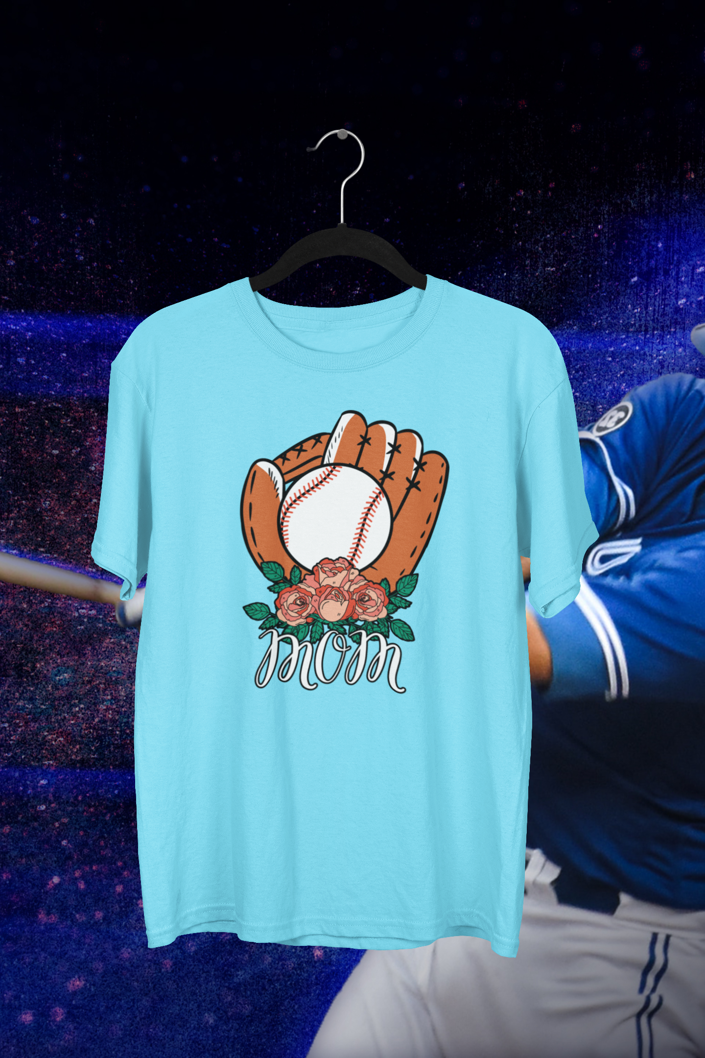 MOM Baseball T-shirt