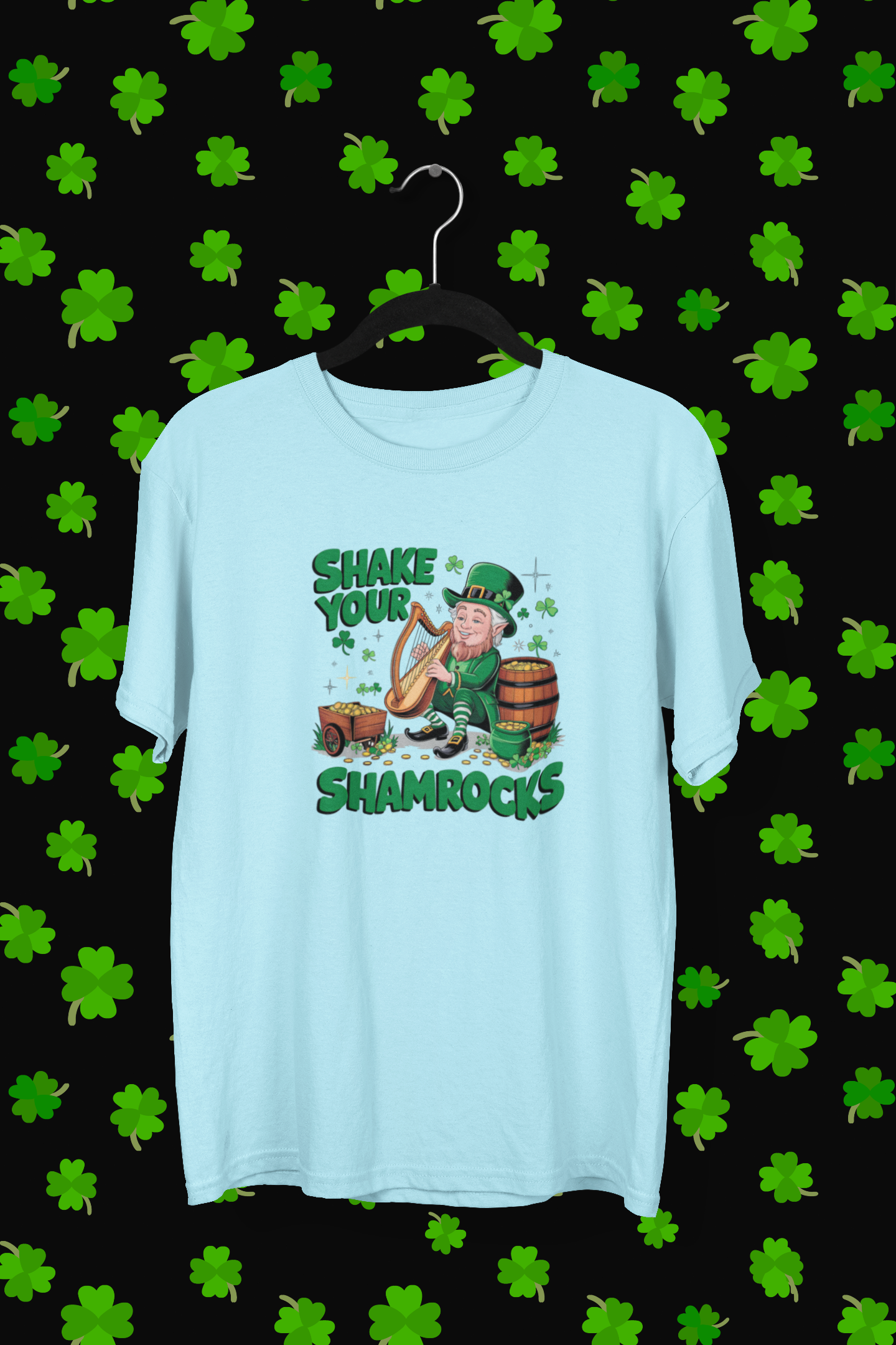 "Shake Your Shamrocks" St. Patrick's Day T-shirt