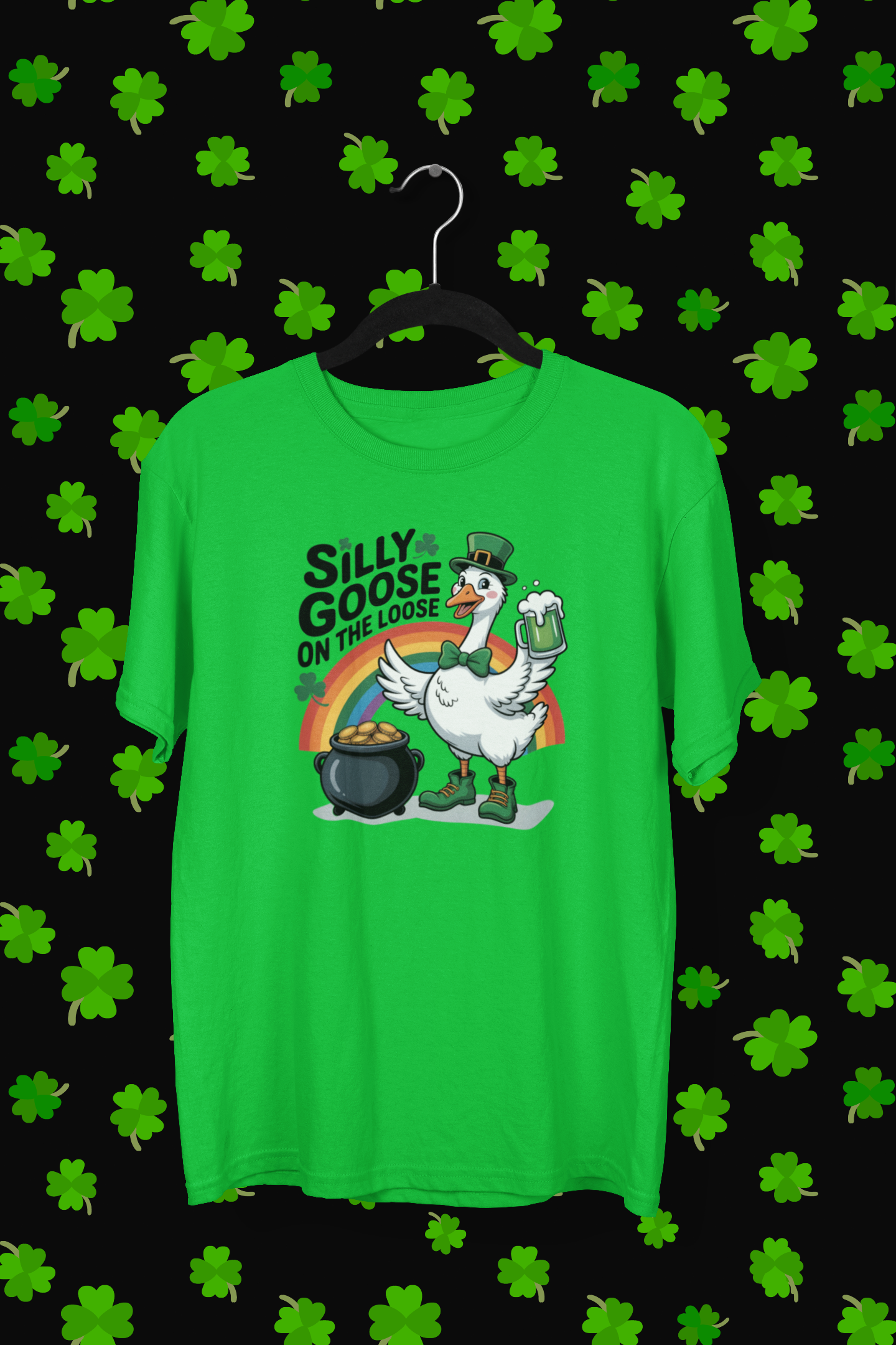 St. Patrick's Day "Silly Goose" T-shirt