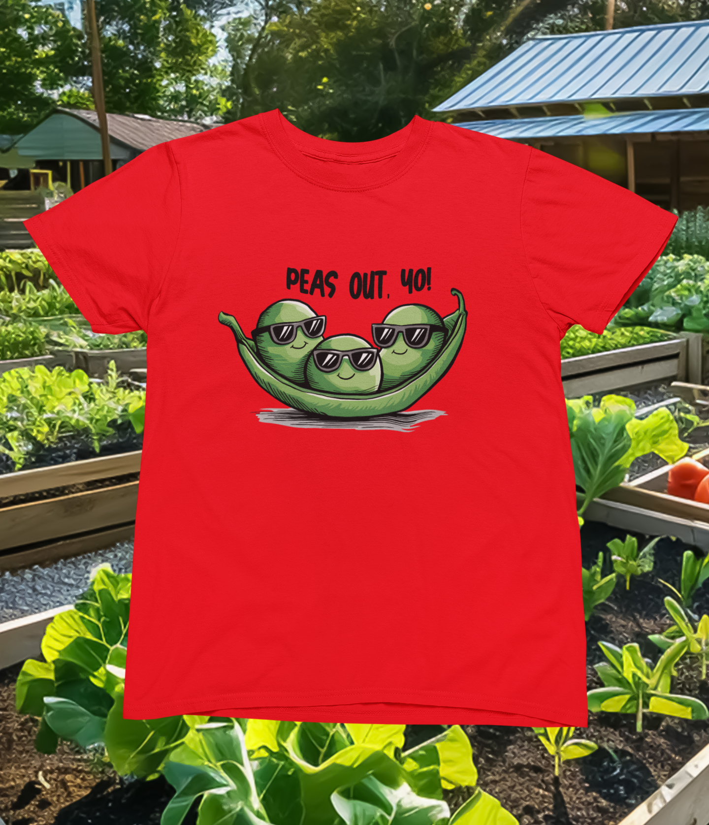 Peas Out Yo! T-shirt