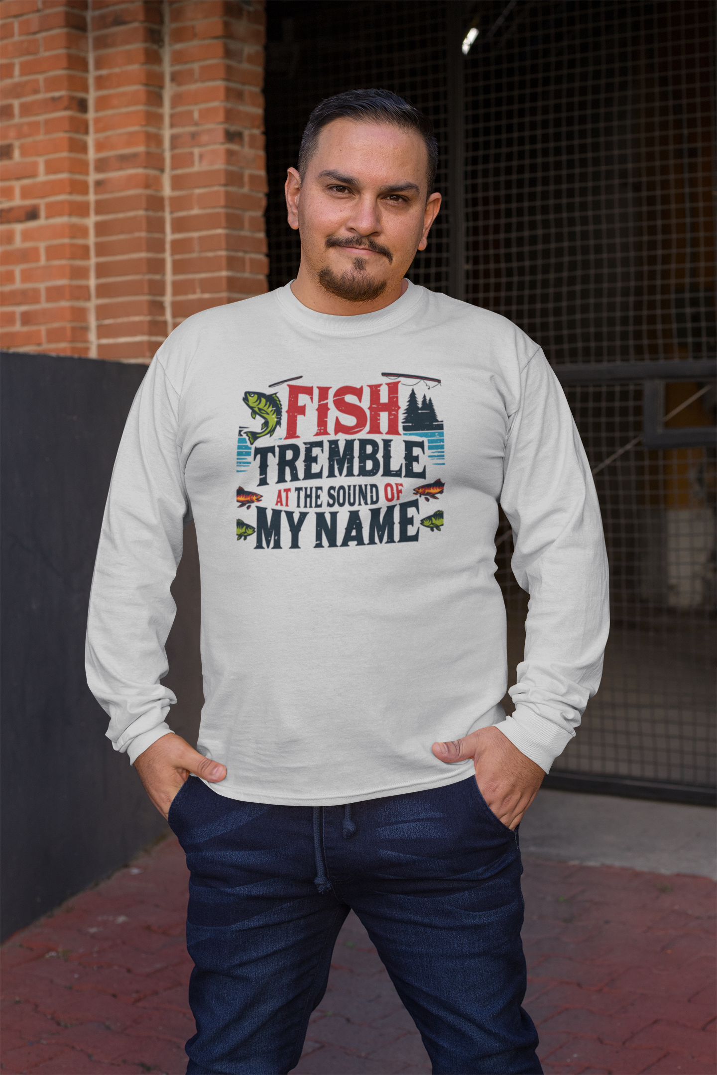 Funny Fishing T-shirt/Long Sleeve