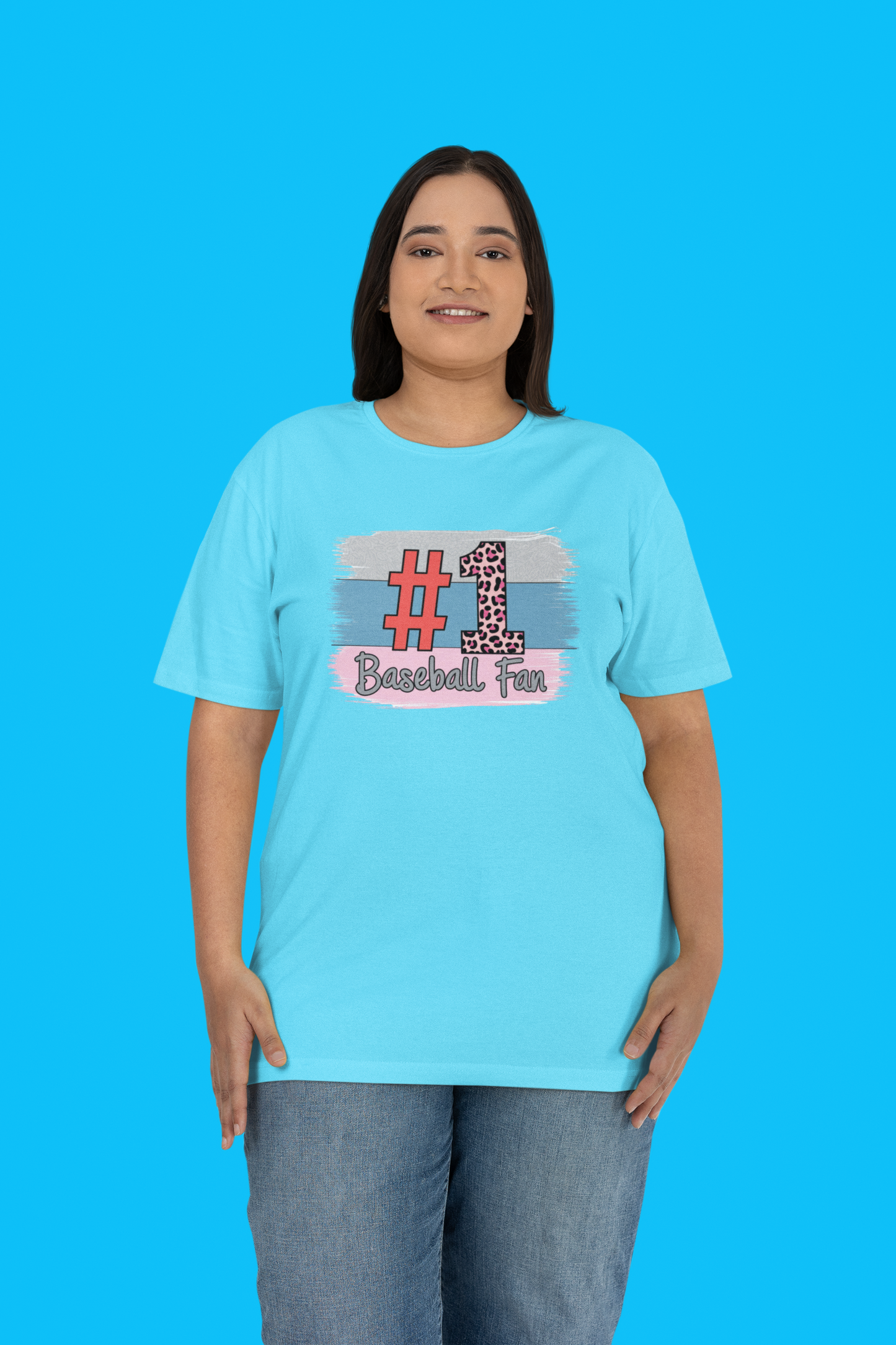 #1 Baseball Fan T-shirt