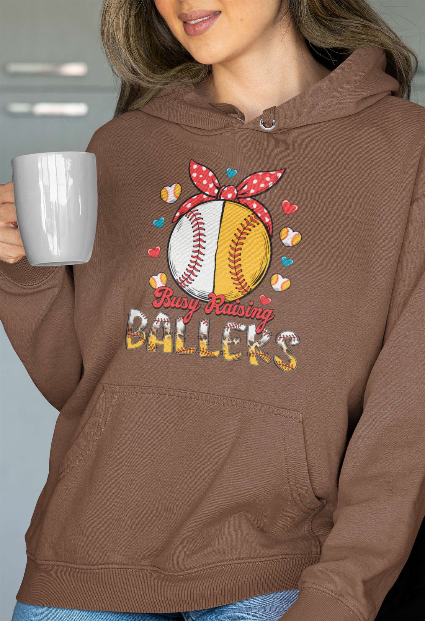 Busy Raising Ballers Hoodie