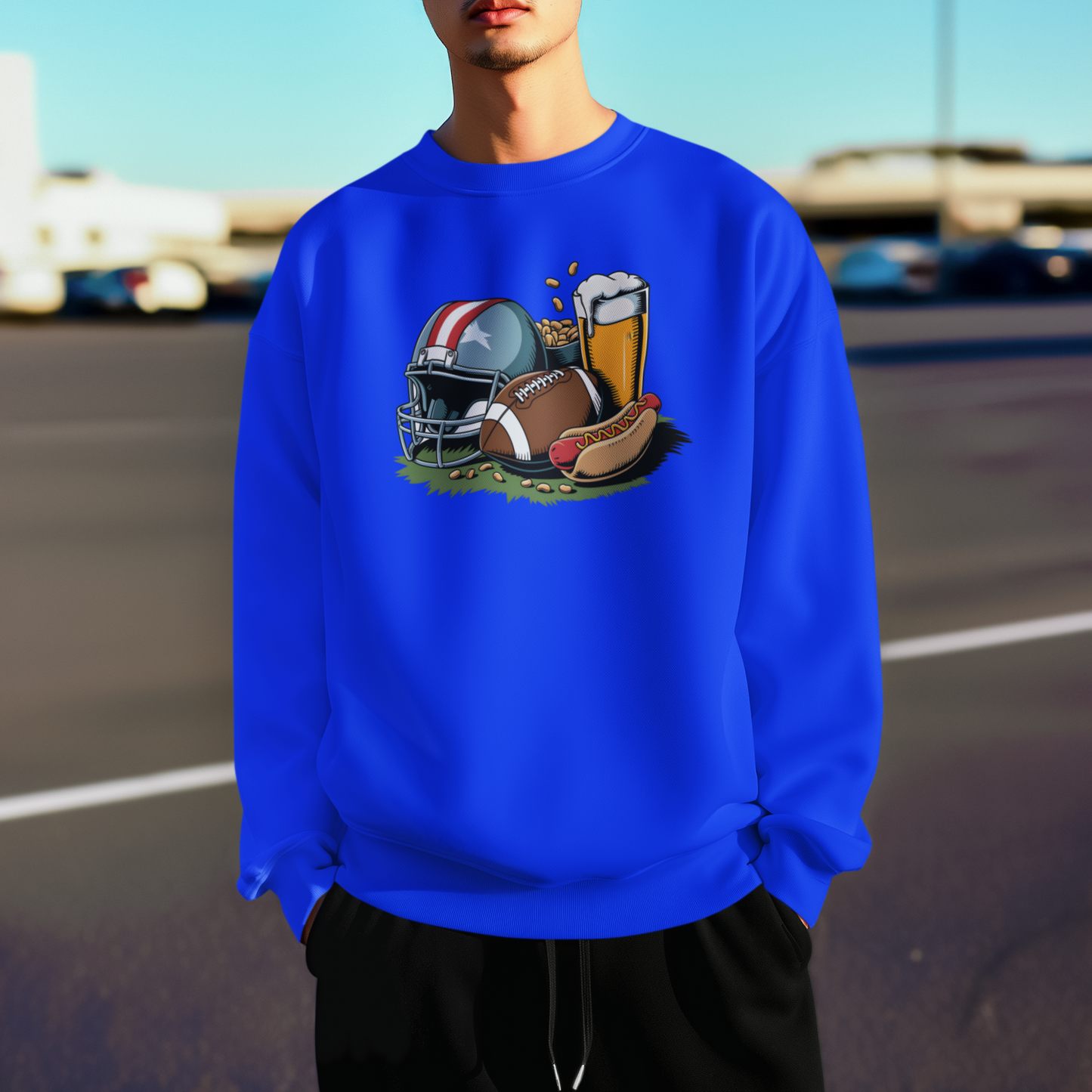 Sunday Football Crew Neck