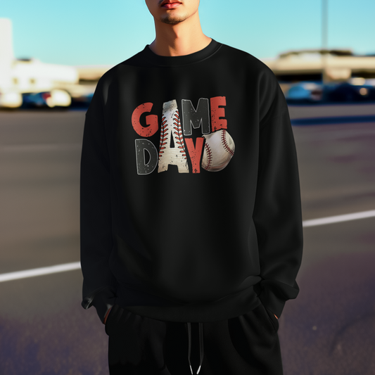 Game Day Baseball Crew Neck