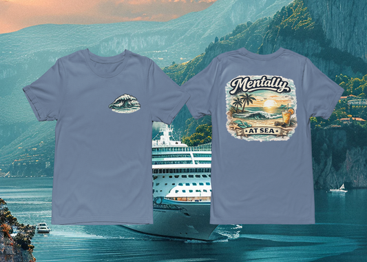 Mentally At Sea | Comfort Colors Tee