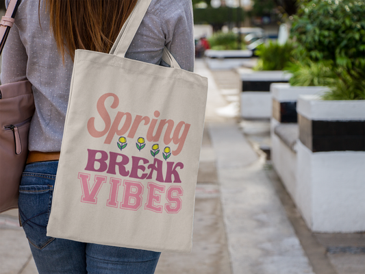 Spring Break Vibes Tote Bag