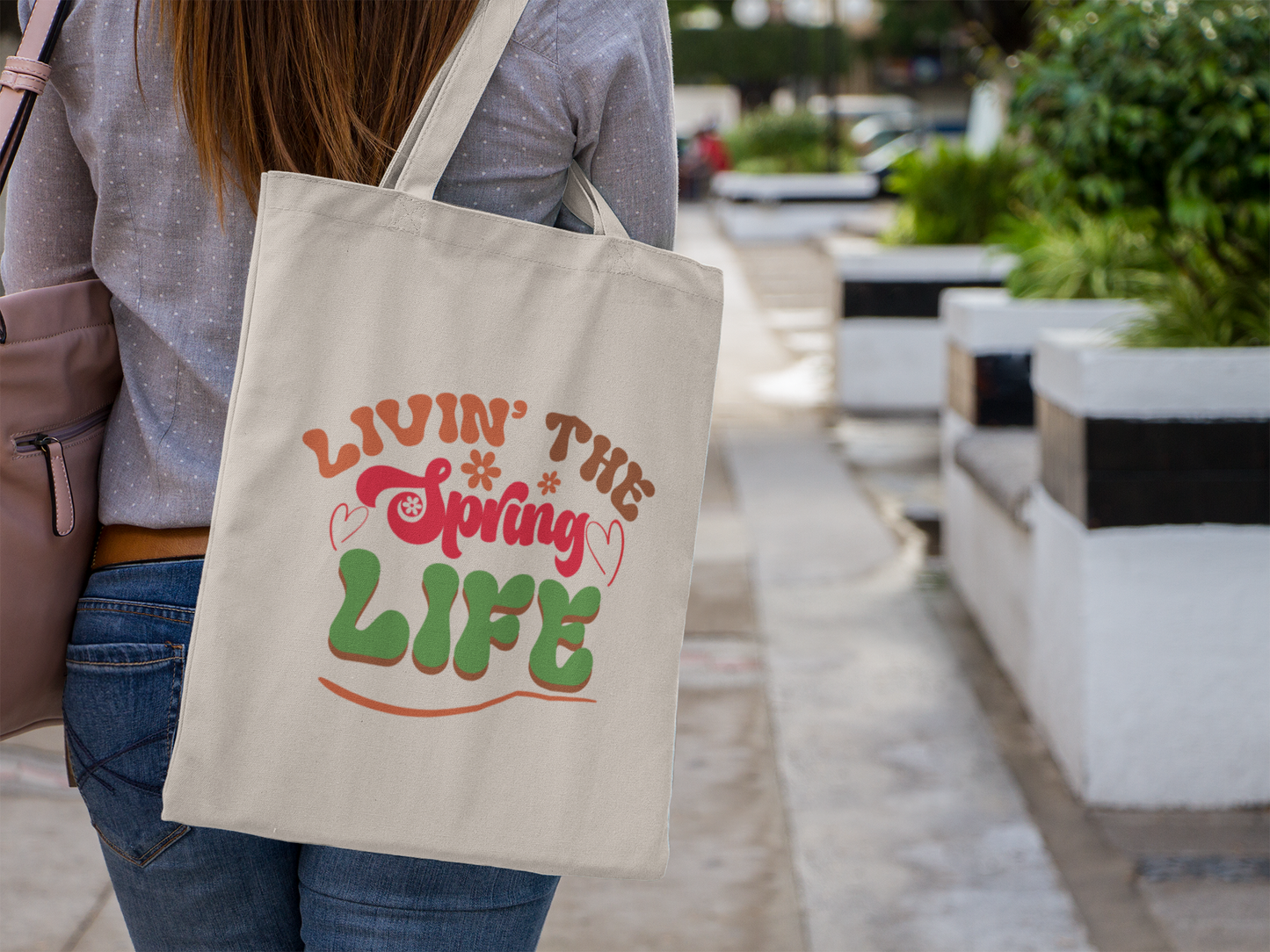 Livin' The Spring Life Tote Bag