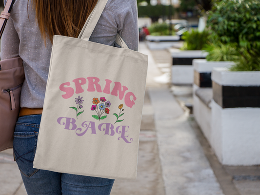 Spring Babe Tote Bag