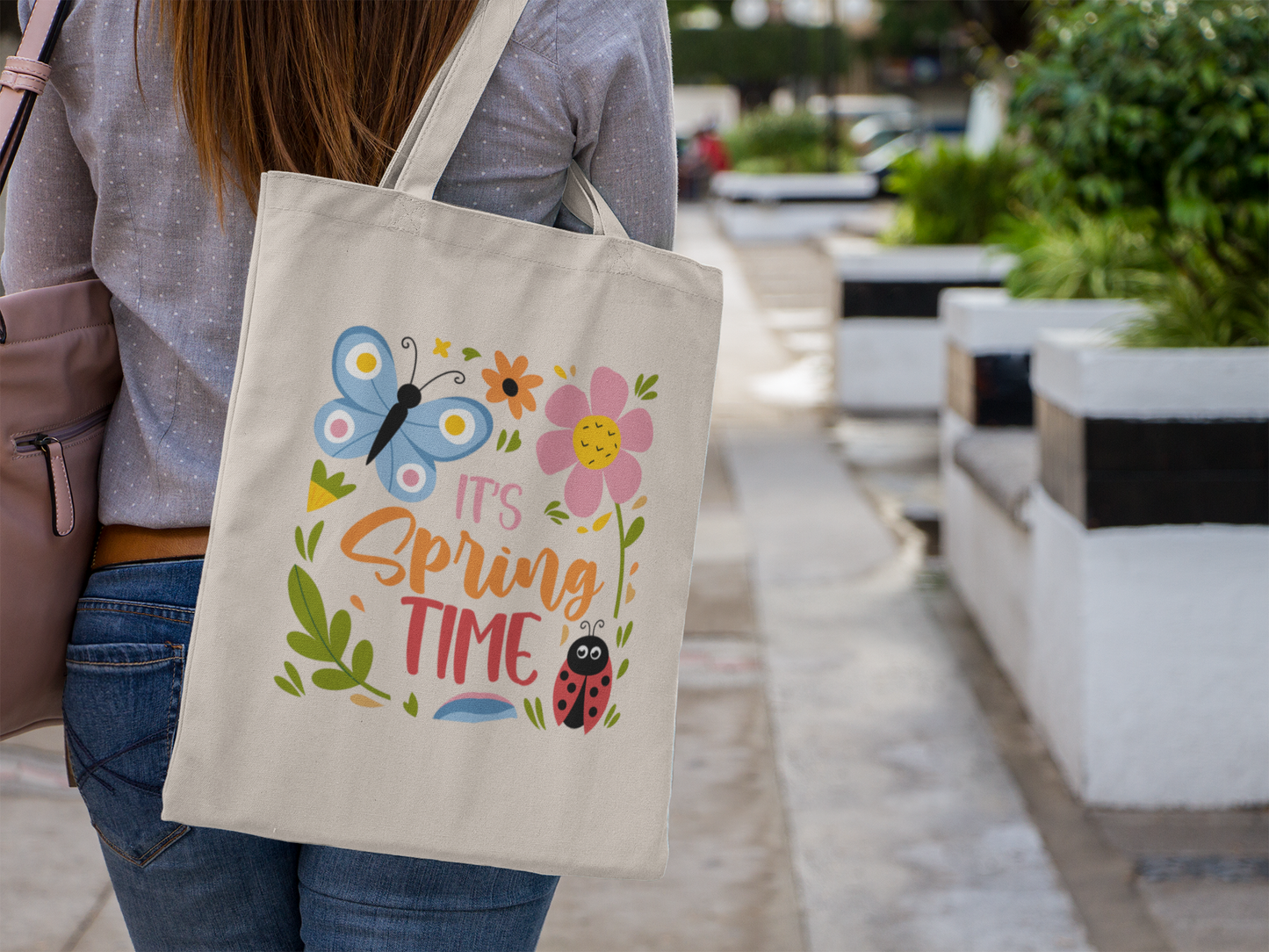 It's Spring Time Tote Bag