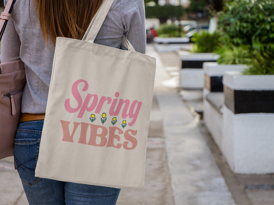 Spring Vibes Tote Bag