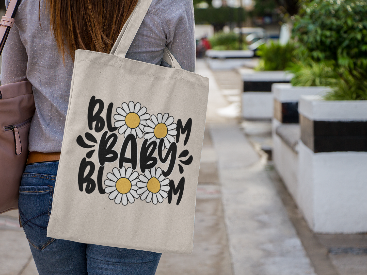 "Bloom, Baby, Bloom" Tote Bag