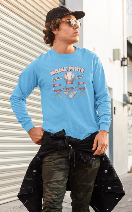 Home Plate Social Club Long Sleeve Shirt