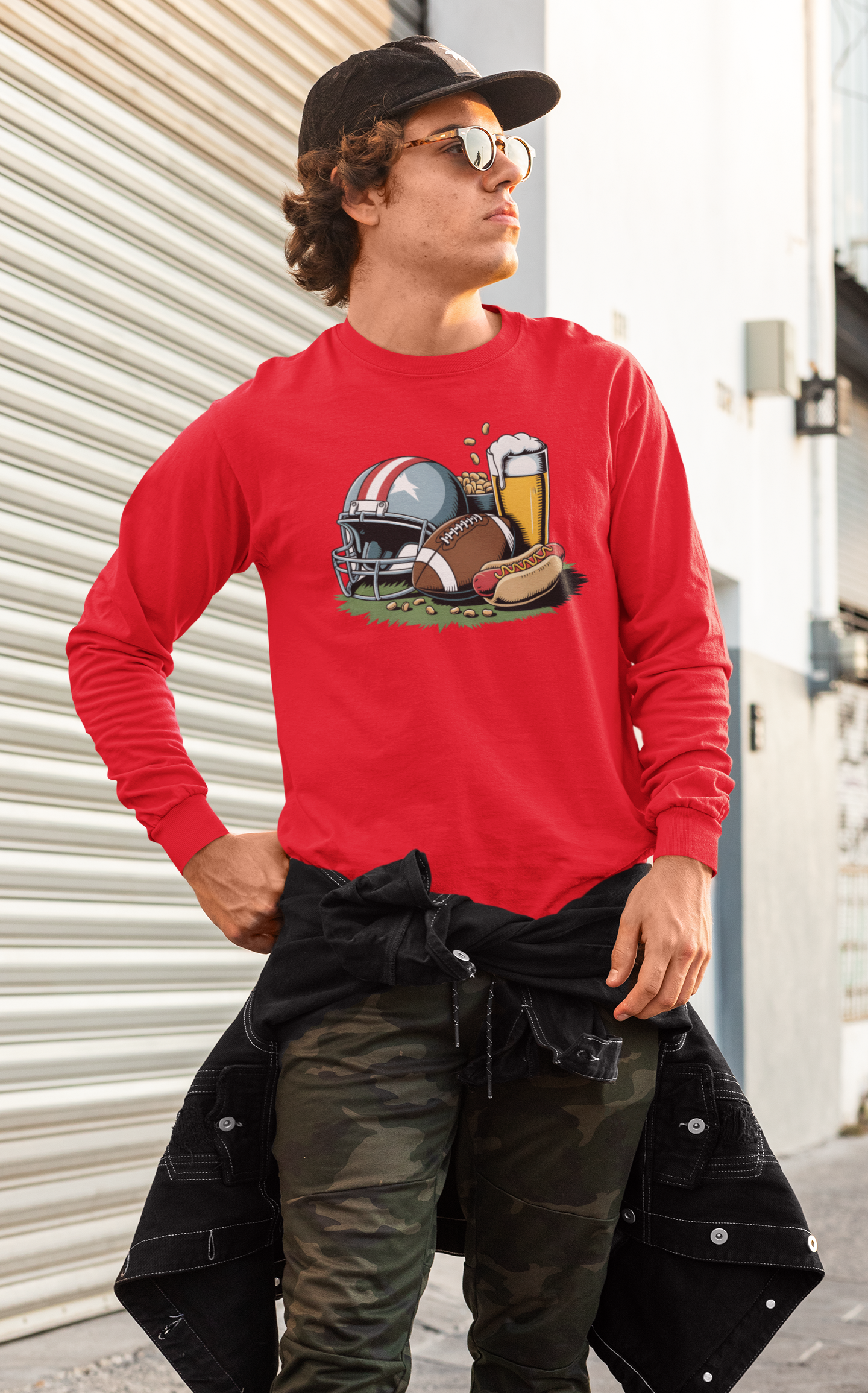 Sunday Football T-shirt/Long Sleeve