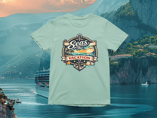 Seas The Vacation | Comfort Colors Tee
