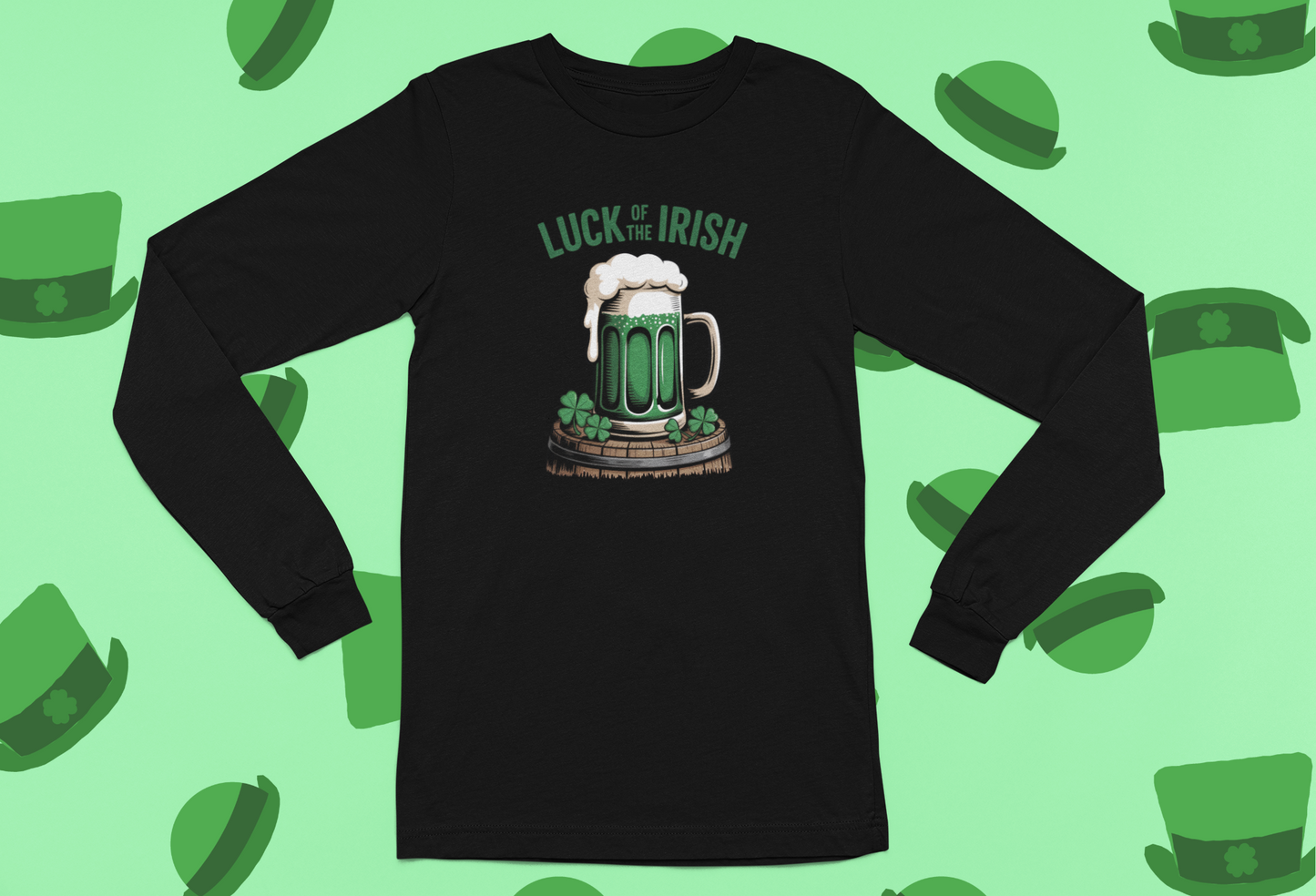 "Luck of the Irish" St. Patrick's Day T-shirt/Long Sleeve