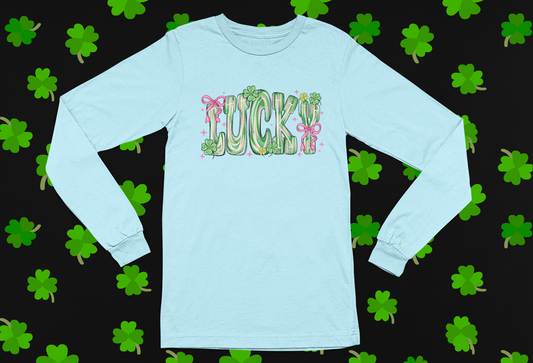 "Lucky" St. Patrick's Day T-shirt/Long Sleeve
