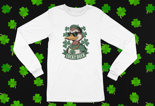 "Lucky Duck" St. Patrick's Day T-shirt/Long Sleeve