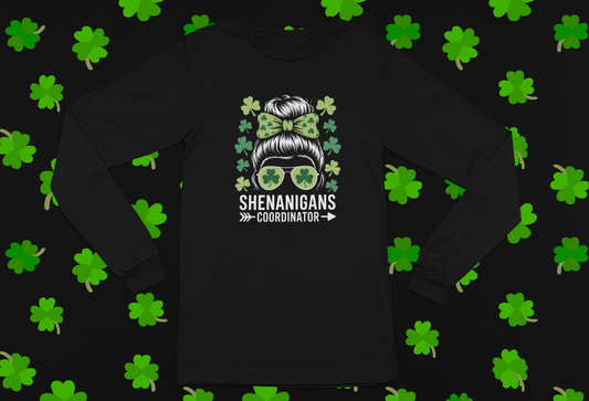 St. Patrick's Day "Shenanigans" T-shirt/Long Sleeve