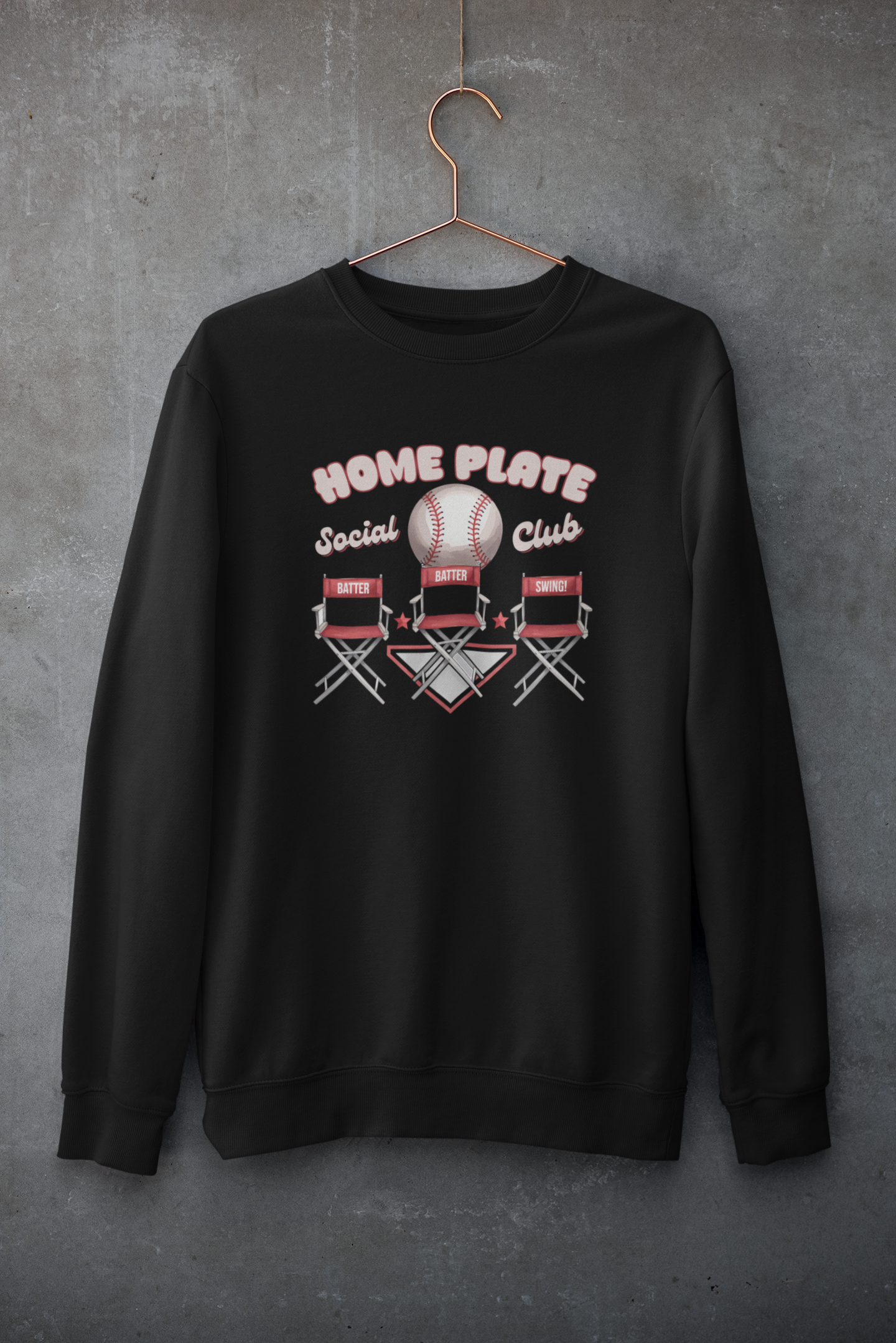 Home Plate Social Club Crew Neck