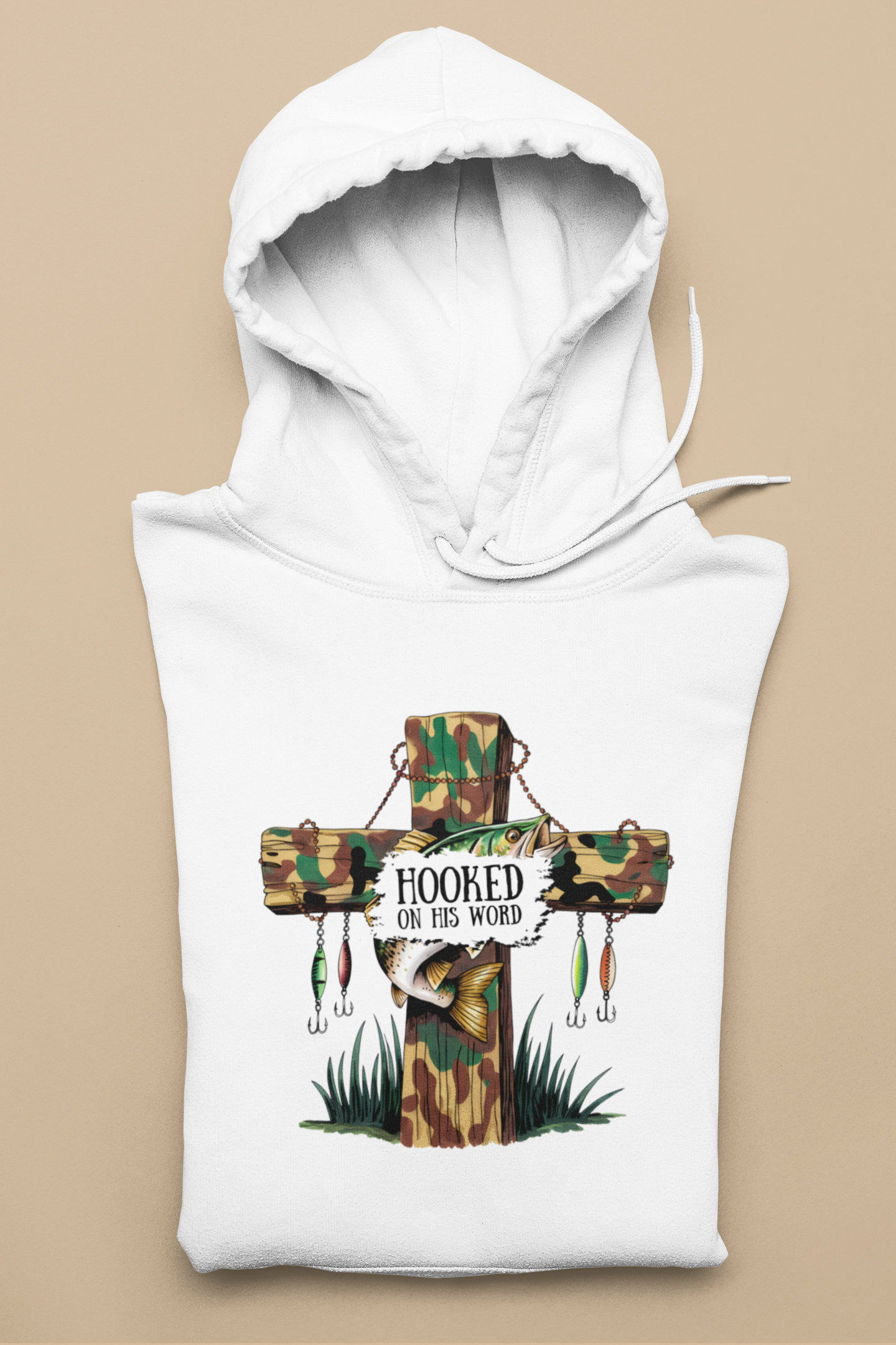 "Hooked On His Word" Hoodie