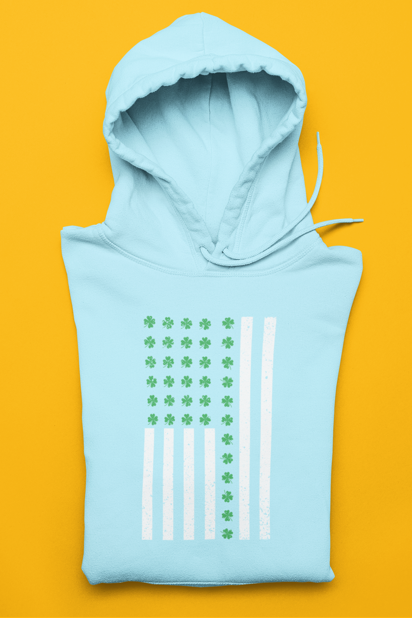 St. Patrick's Day American Flag Hoodie