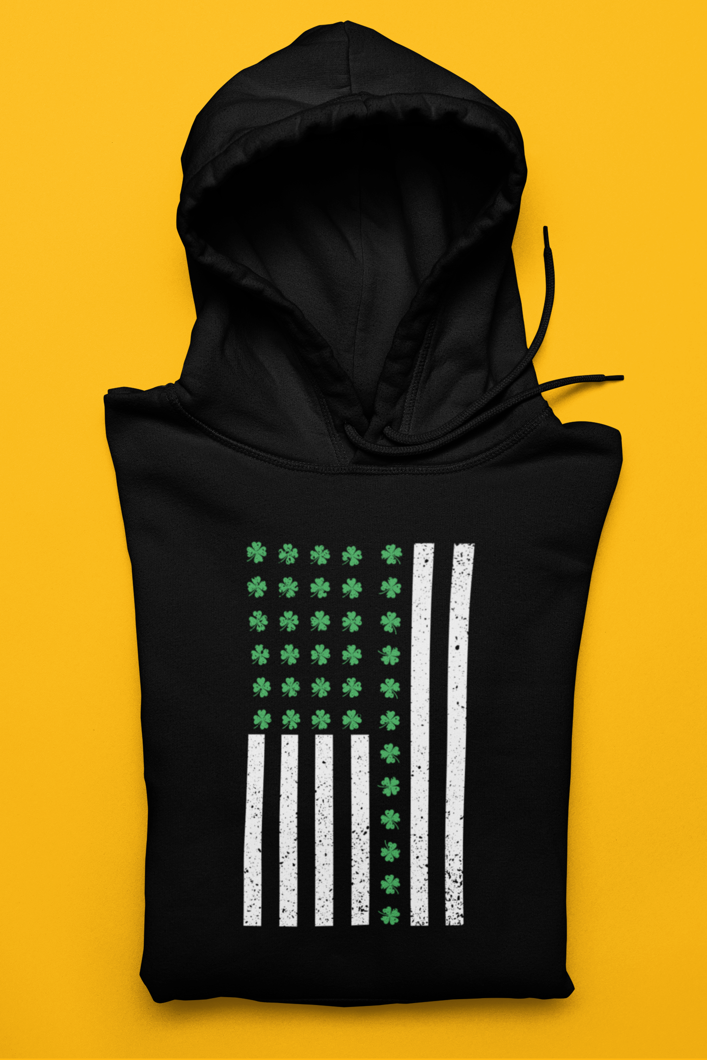 St. Patrick's Day American Flag Hoodie