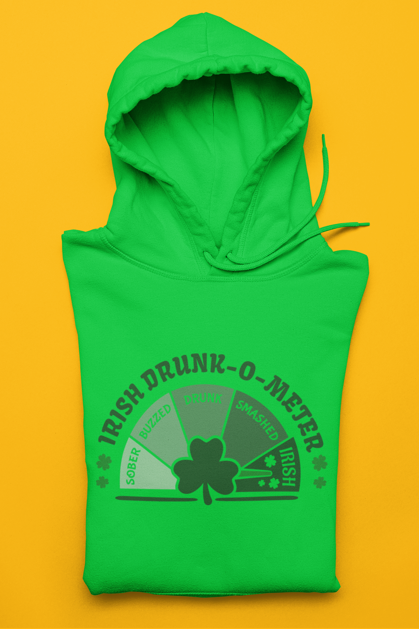 Irish Drunk-O-Meter Hoodie