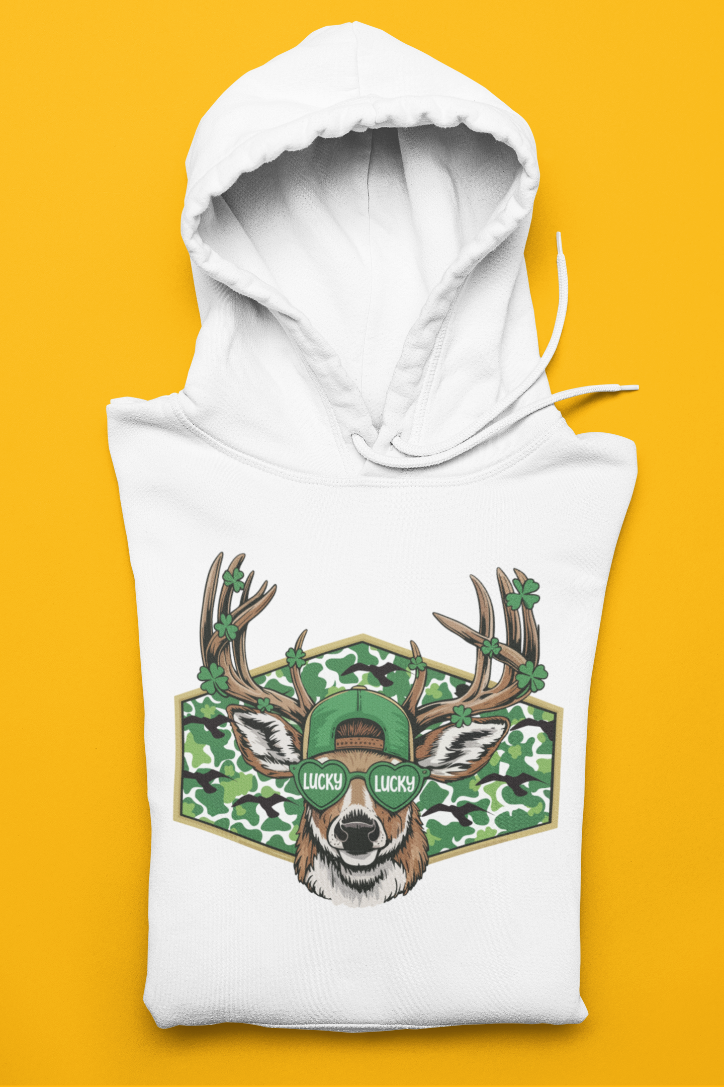 Lucky Buck St. Patrick's Day Hoodie