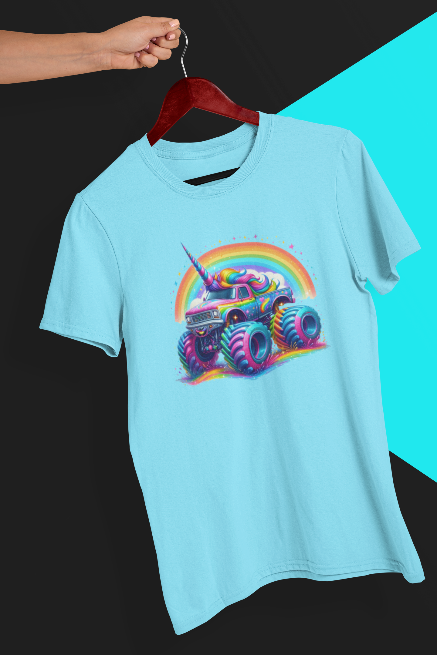 Mystical Magical Monster Truck T-shirt