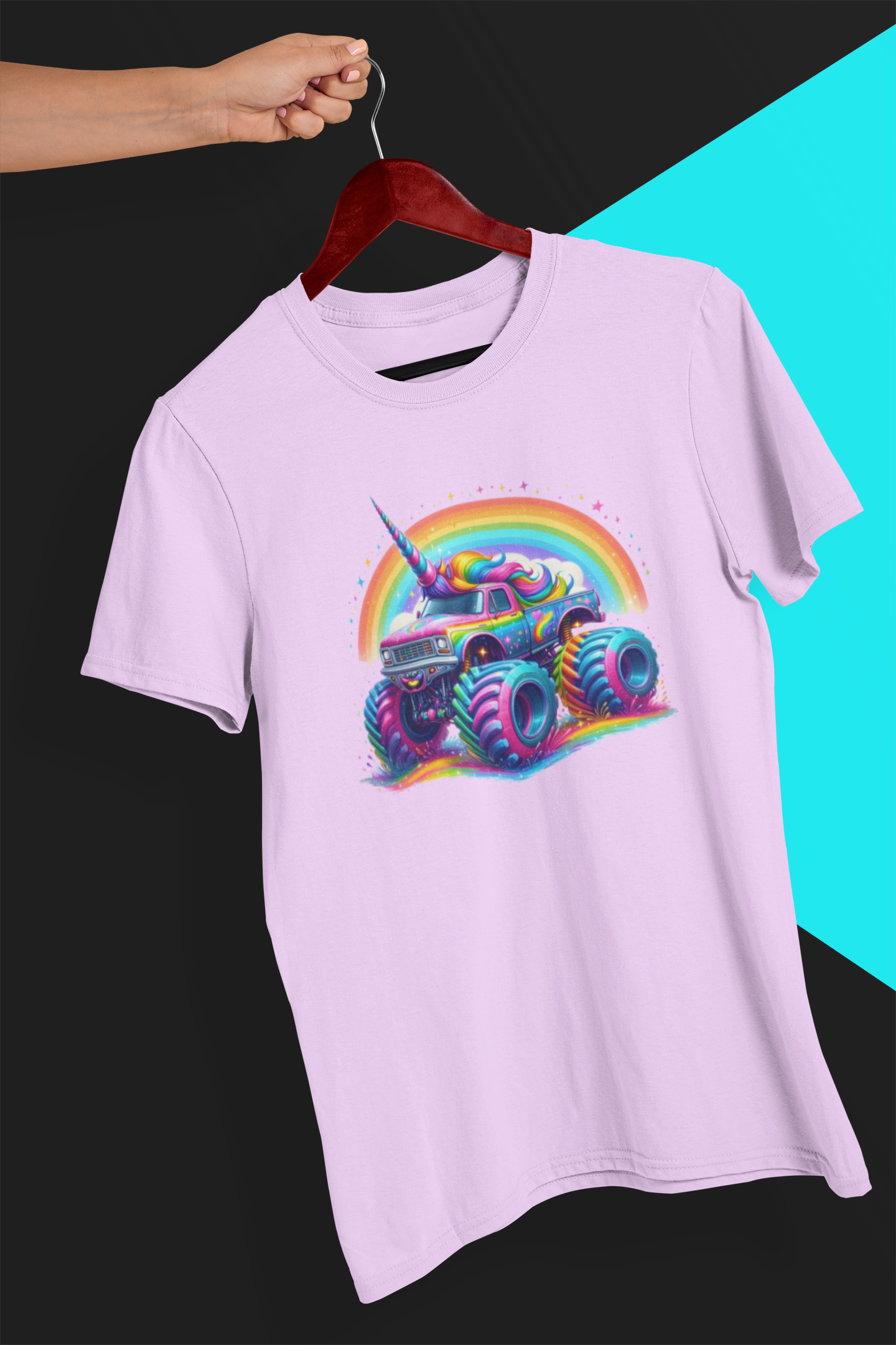 Mystical Magical Monster Truck T-shirt