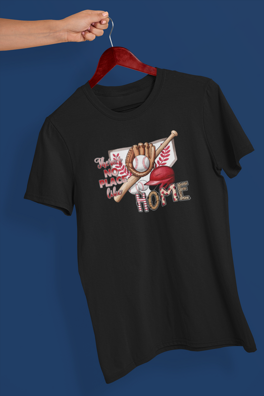 No Place Like Home Baseball T-shirt