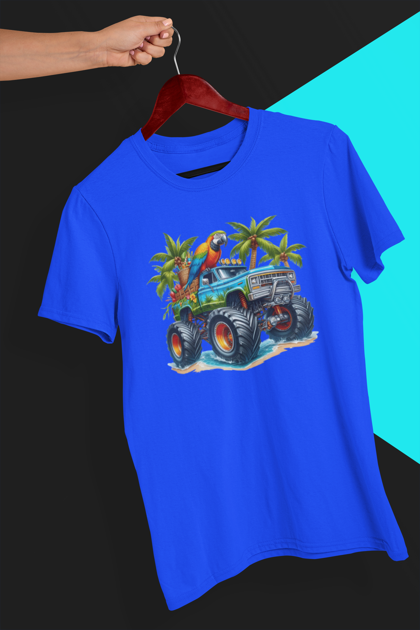 Island Vibes Monster Truck T-shirt