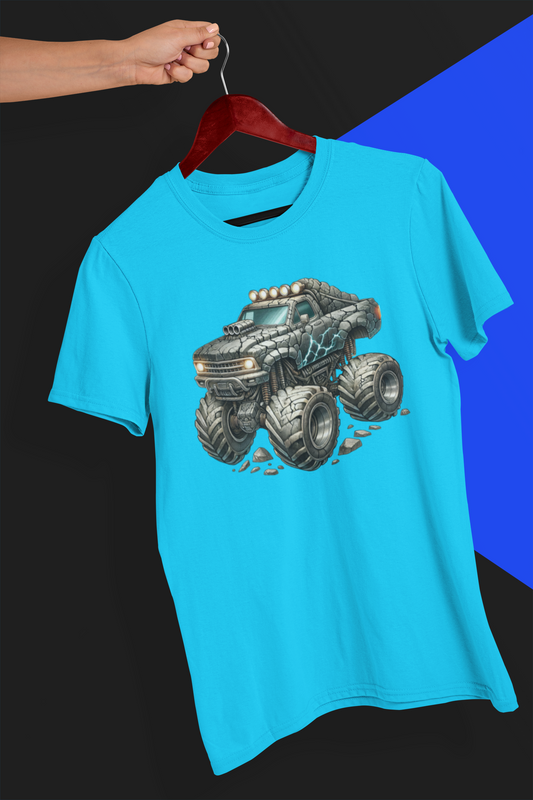 Rock Solid Monster Truck T-shirt