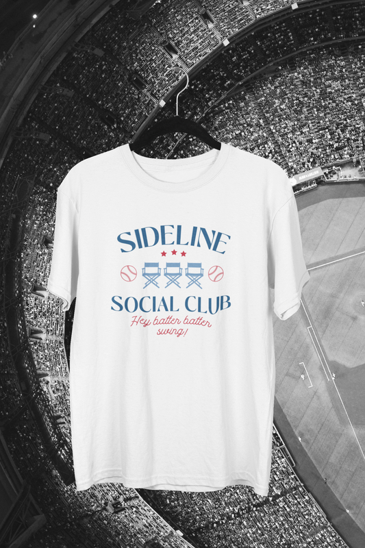 Sideline Social Club Baseball T-shirt