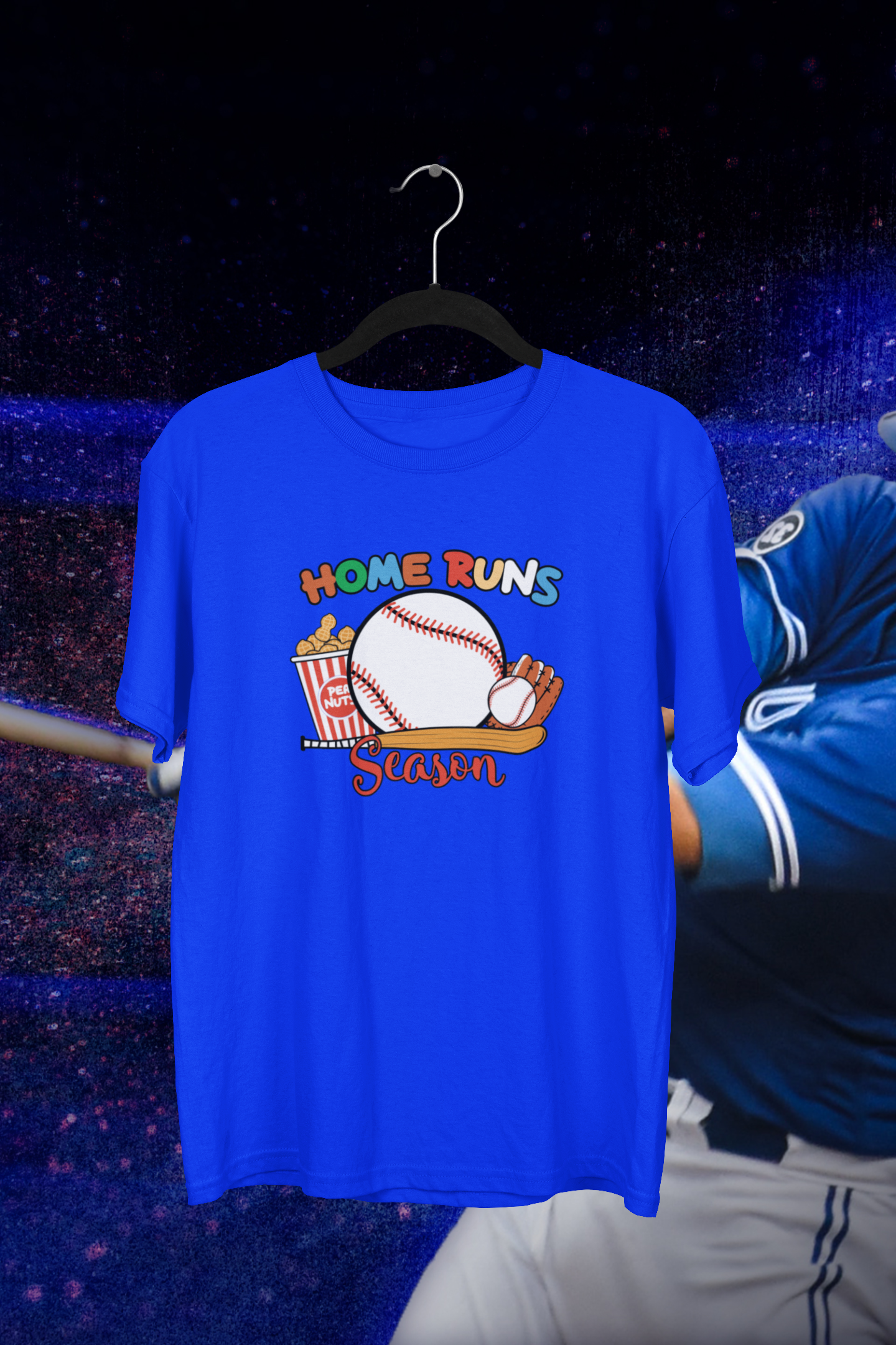 Home Run Season Baseball T-shirt