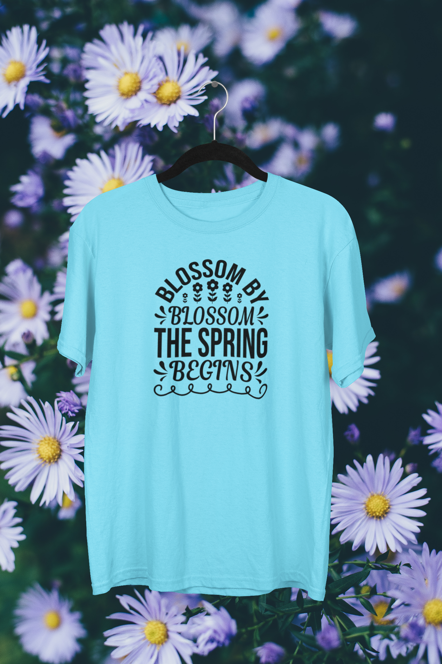 "Blossom by blossom the spring begins" T-shirt