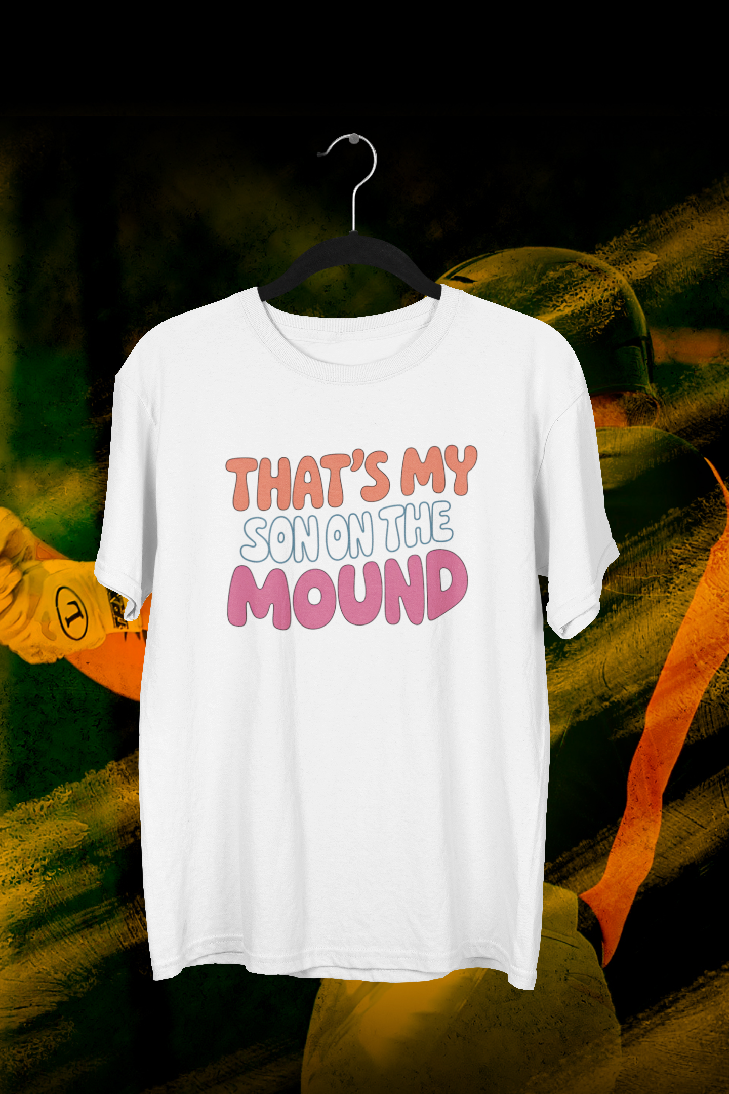 That's My Son On The Mound Baseball T-shirt